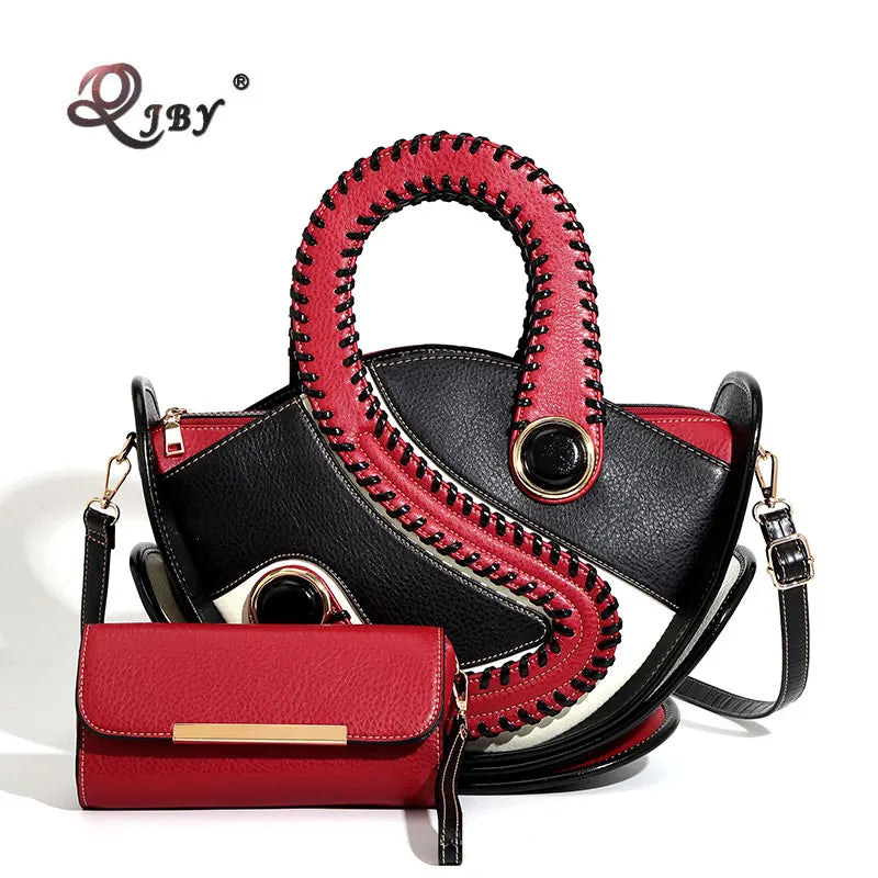Bag woman Shoulder Bag High-end Leather Large Capacity Shopping Bag Fashion Women's Handbag Crossbody Large bags for women