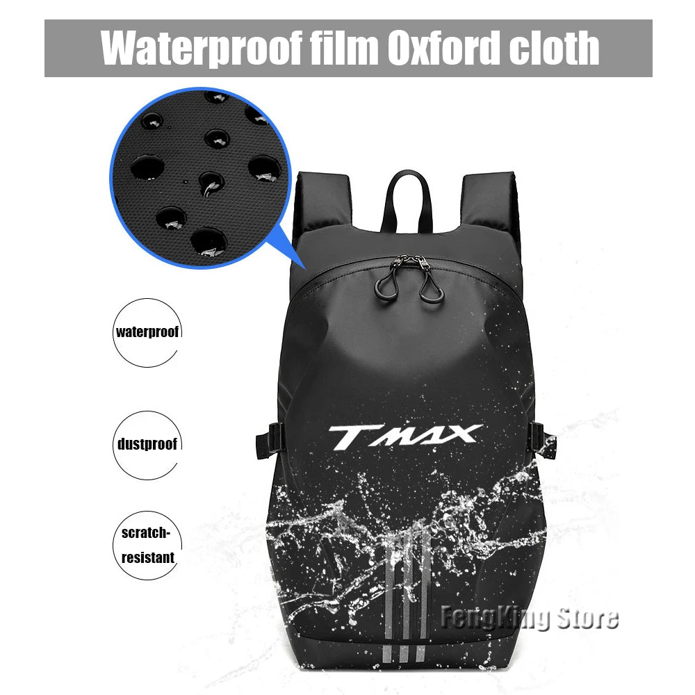 for YAMAHA T-Max 500 TMAX 500 560 TMax 530 Knight backpack motorcycle helmet bag travel equipment waterproof and large capacity