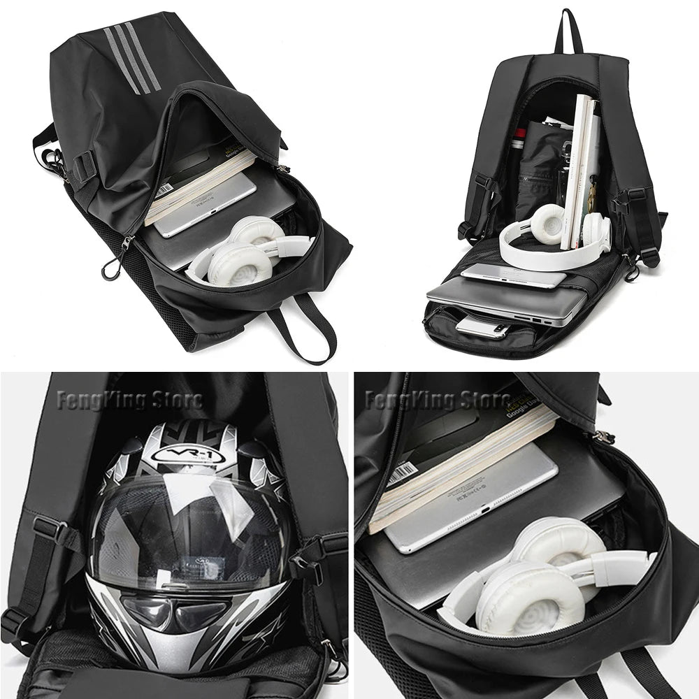 for YAMAHA T-Max 500 TMAX 500 560 TMax 530 Knight backpack motorcycle helmet bag travel equipment waterproof and large capacity